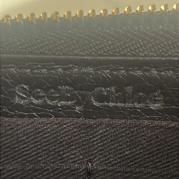 See By Chloe Black Leather Wallet